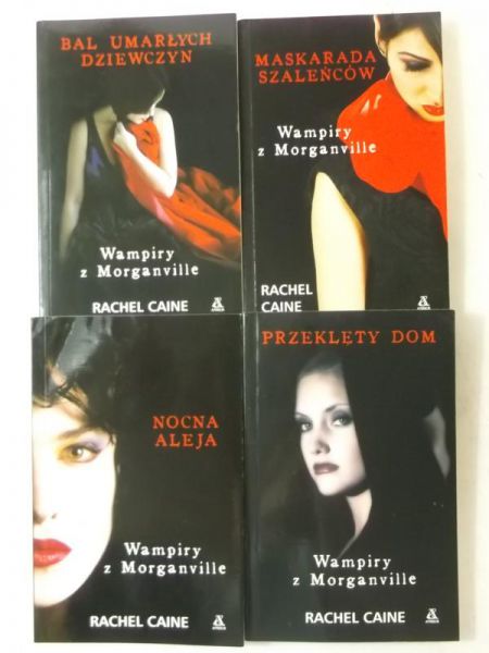 Caine Rachel - Wampiry z Morganville, 4 tomy