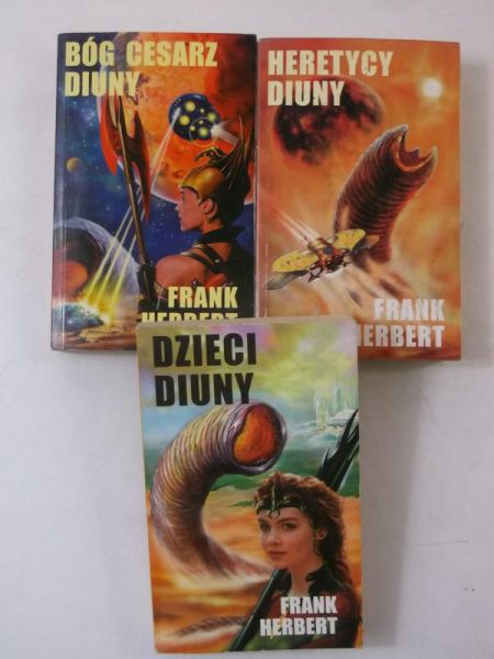 Dzieci Diuny/ Heretycy Diuny/ Bóg cesarz Diuny