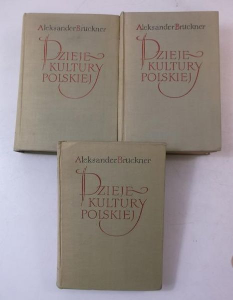 Dzieła kultury polskiej, Tom I-III