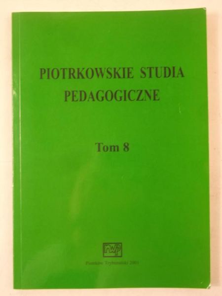 Piotrowskie studia pedagogiczne, Tom 8