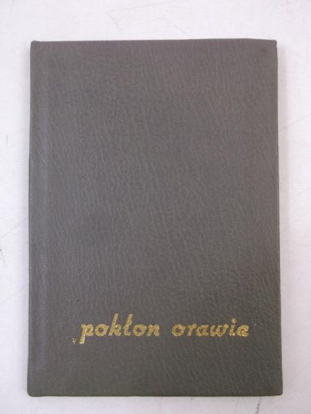 Pokłon Orawie, autograf