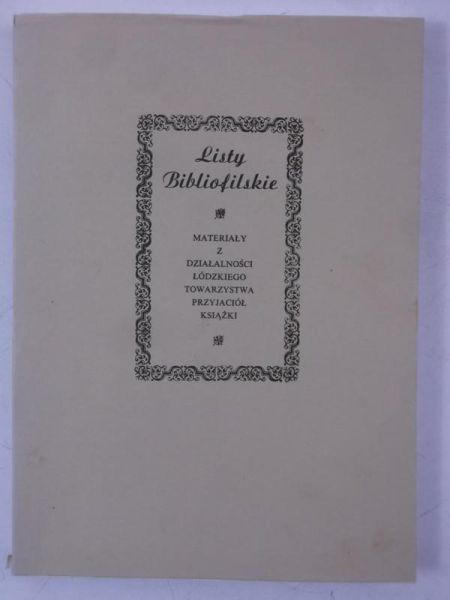 Listy Bibliofilskie