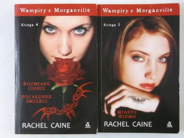 Caine Rachel - Rozwiane cienie. Pocałunek śmierci / Miasto widmo