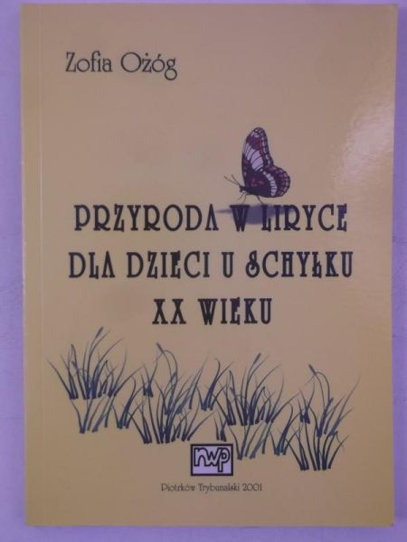 Przyroda w liryce dla dzieci u schyłku XX wieku