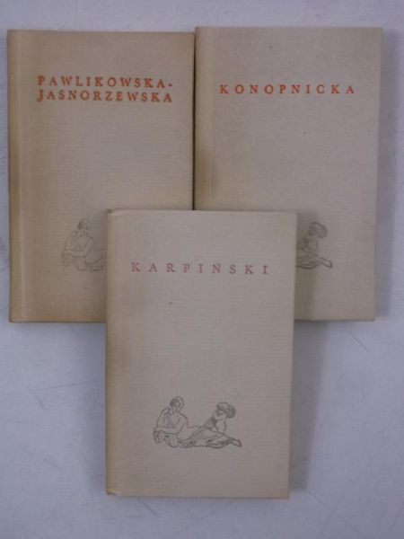 Konopnicka / Pawlikowska-Jasnorzewska / Karpiński, miniatury