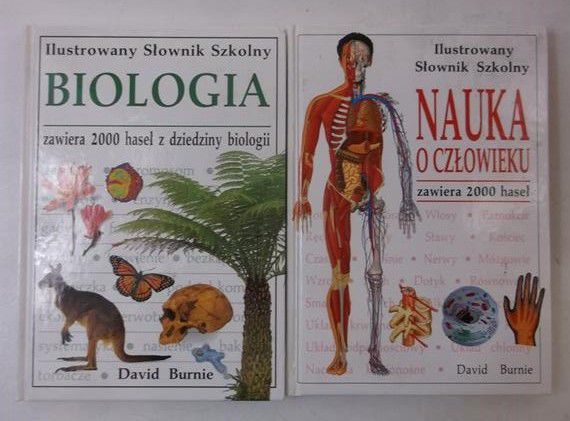 Burnie David - Ilustrowany Słownik Szkolny: Biologia / Nauka o człowieku