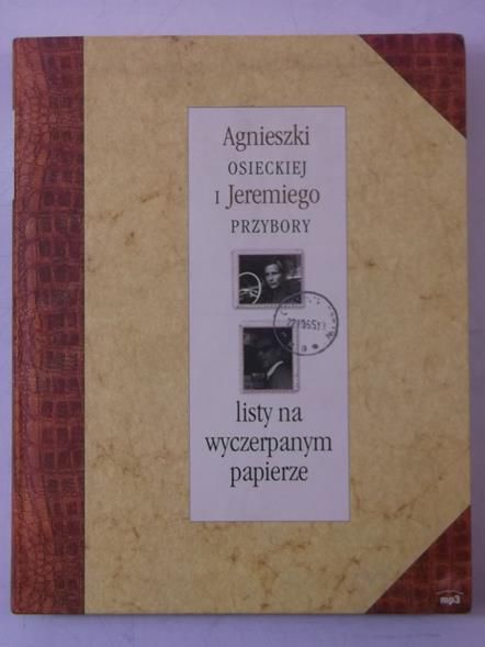 Osiecka Agnieszka,   - Listy na wyczerpanym papierze + CD