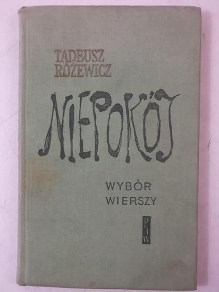 Niepokój. Wybór wierszy