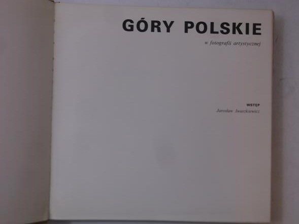 Góry polskie w fotografii artystycznej