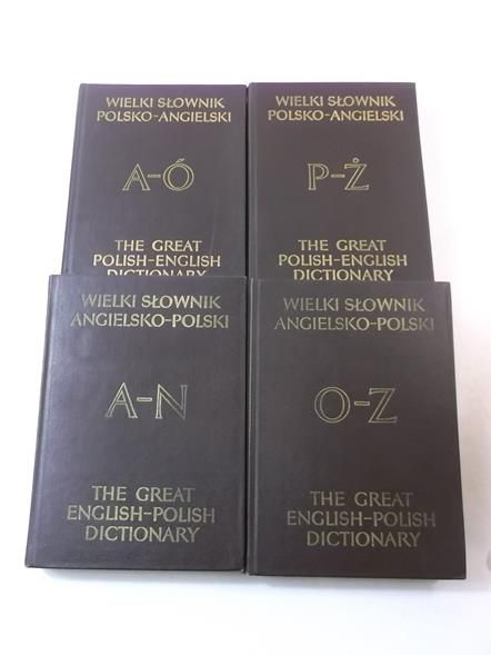 Wielki słownik polsko-angielski.