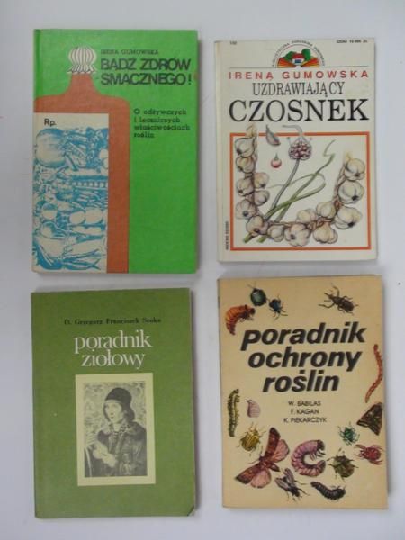 Poradniki: żywieniowe, ziołowe, ochrona roślin