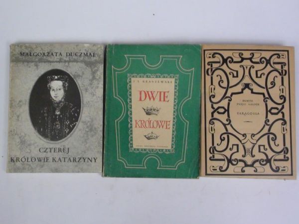Kraszewski, Duczmal, Perez Galdos - Powieść historyczna, 3 książki