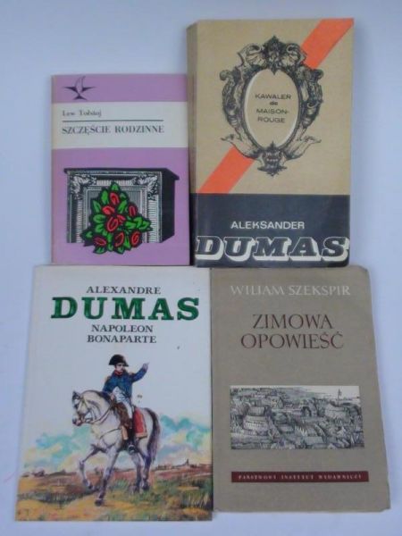 Tołstoj, , Szekspir - Klasyka literatury, 4 książki