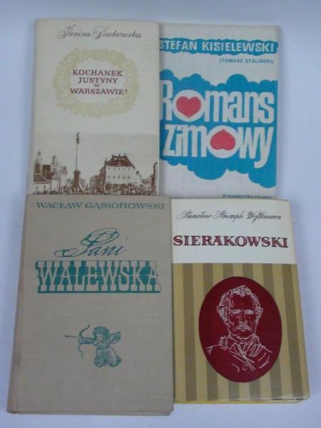Kisielewski, Siwkowska, Strumyk Wojtkiewicz, Gąsiorowski - Literatura polska, 4 książki