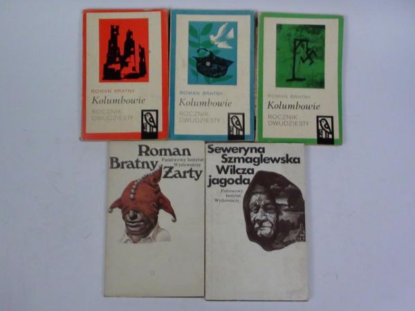 Bratny, Szmaglewska - Literatura polska, 5 książek