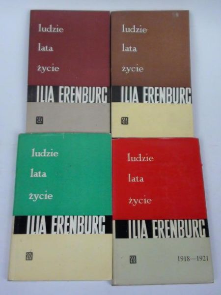 Erenburg Ilia - Ludzie, lata, życie, t. II-V