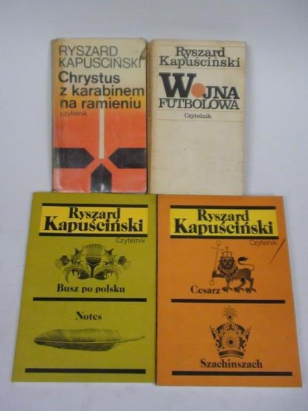 Kapusciński Ryszard - Dzieła wybrane, 4 książki