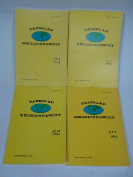 Przegląd religioznawczy nr 1 - 4/1994