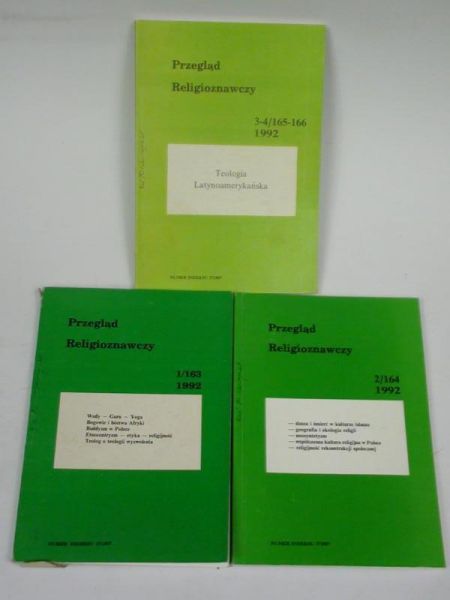 Przegląd religioznawczy nr 1 - 4/1992