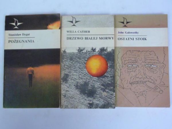 Galsworthy, Cather, Dygat - Powieści, 3 książki