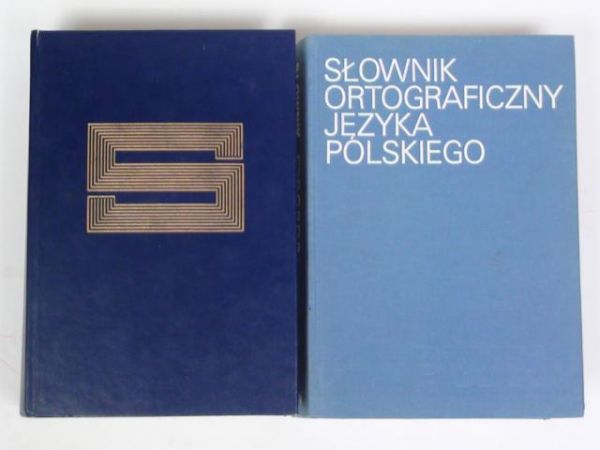 Słownik ortograficzny / Słownik poprawnej polszczyzny 2 książki