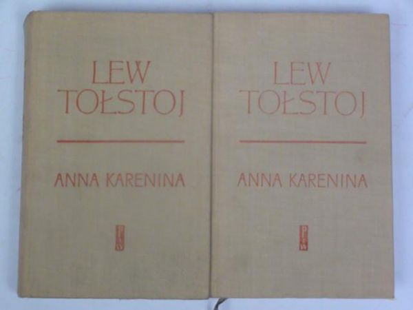 Anna Karenina Tom I-II (komplet)