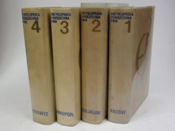 Encyklopedia powszechna PWN tom I - IV