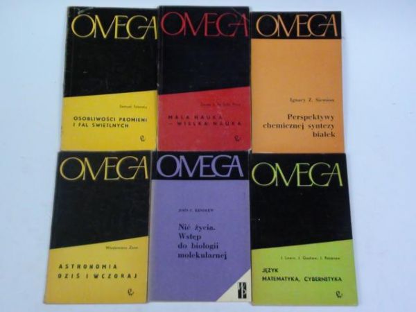 Seria Omega, 6 książek