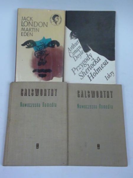 London,  , Galsworthy - Literatura brytyjska, 4 książki