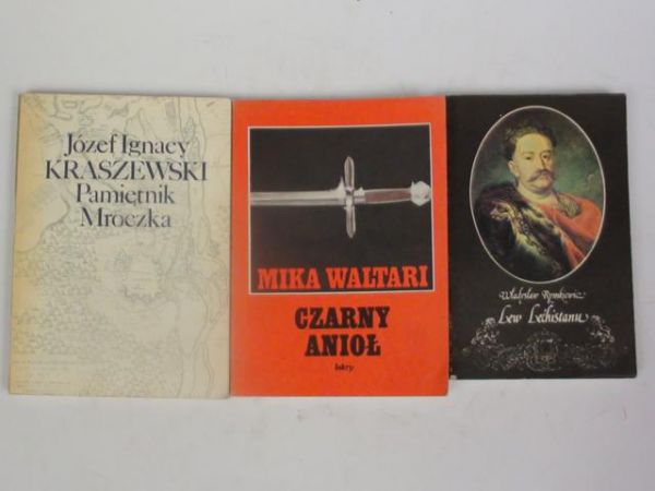 Rymkiewicz, , Kraszewski - Lew Lechistanu/Czarny anioł/Pamiętnik Mroczka