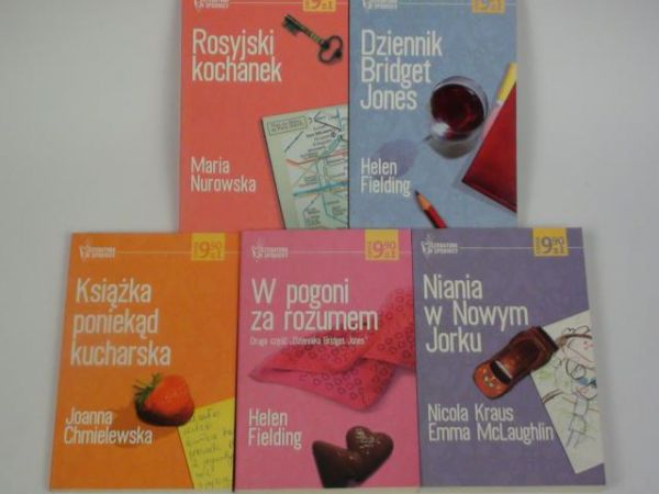 Nurowska, Fielding, Kraus,  - Literatura w spódnicy 5 książek