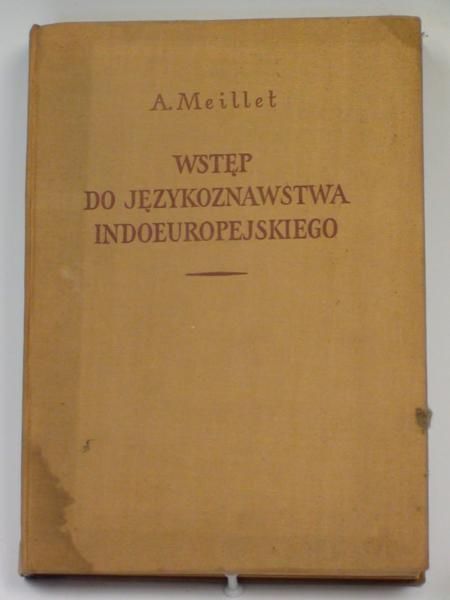 Wstęp do językoznawstwa indoeuropejskiego