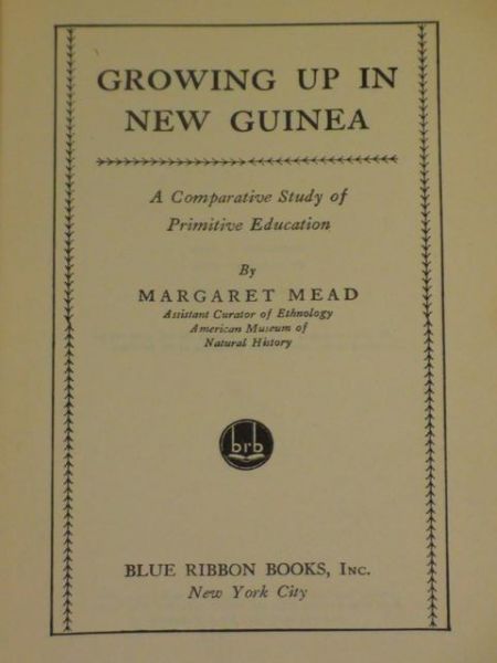 Growing Up in New Guinea