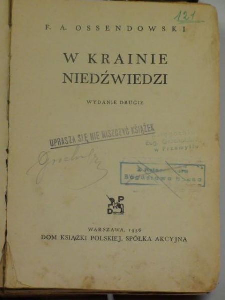 W krainie niedźwiedzi, 1936