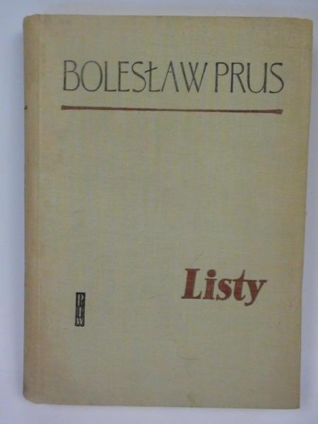 Prus Bolesław - Listy