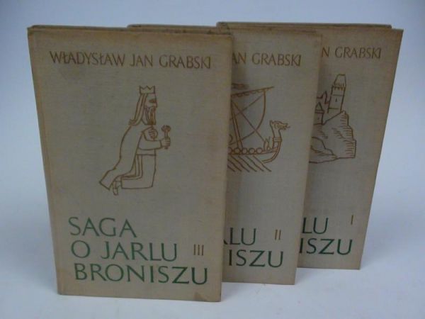 Saga o Jarlu Broniszu Tom I-III
