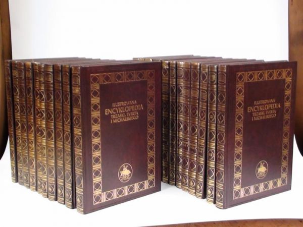 Ilustrowana Encyklopedia Trzaski, Everta i Michalskiego 22 tomy  Reprint z 1927