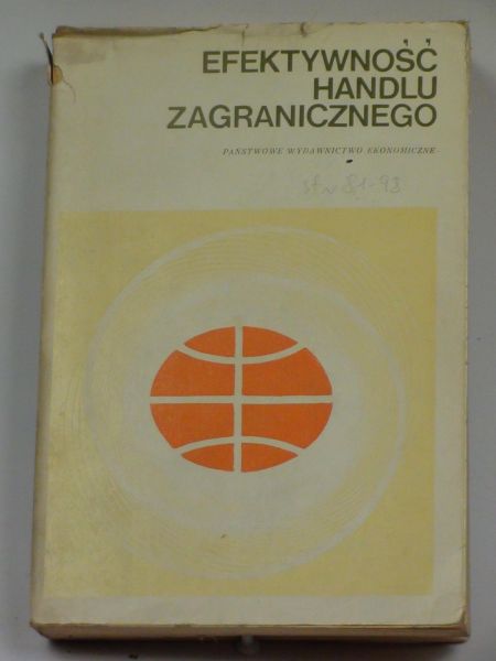 Efektywność handlu zagranicznego