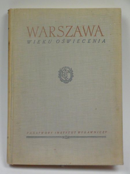 Warszawa wieku Oświecenia