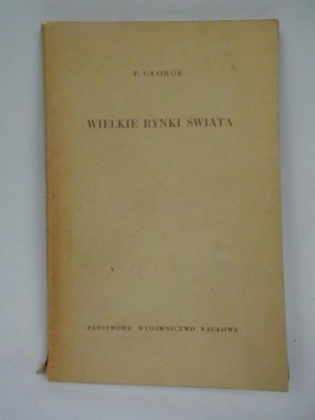 Wielkie rynki świata