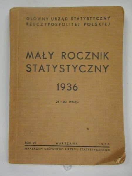 Mały Rocznik Statystyczny 1936