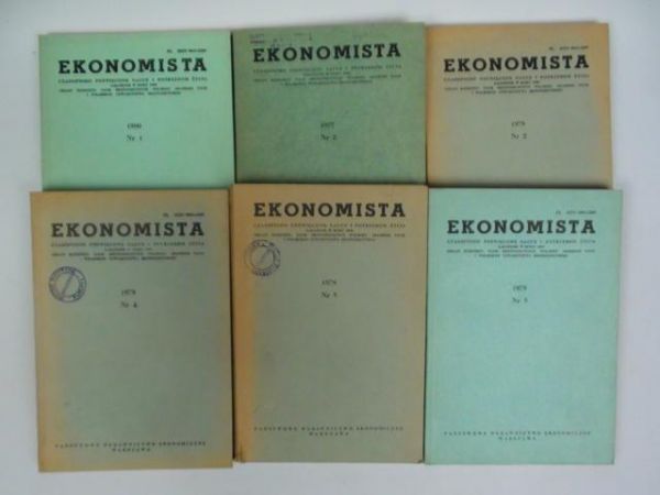 Bosiakowski Zygmunt (red.) - Ekonomista, 6 Sztuk