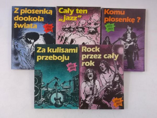 Michalski Dariusz - Lekka Muza, zestaw 5 książek