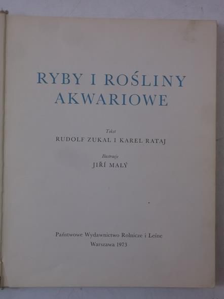 Ryby i rośliny akwariowe