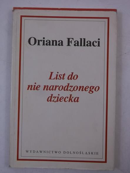 List do nie narodzonego dziecka