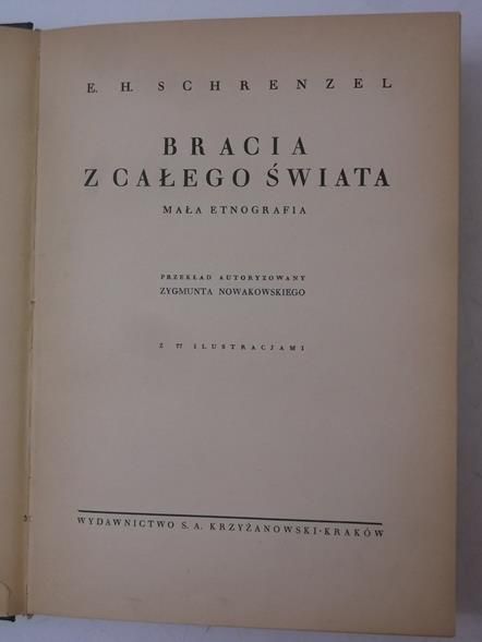Bracia z całego świata, 1938 r.