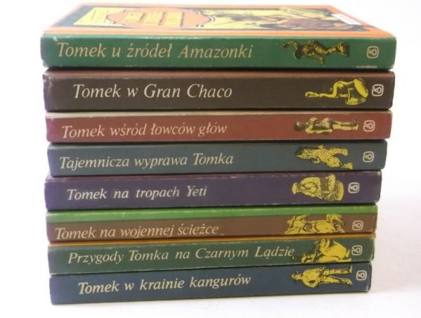 Szklarski Alfred - Przygody Tomka Wilmowskiego,  zestaw 8 książek