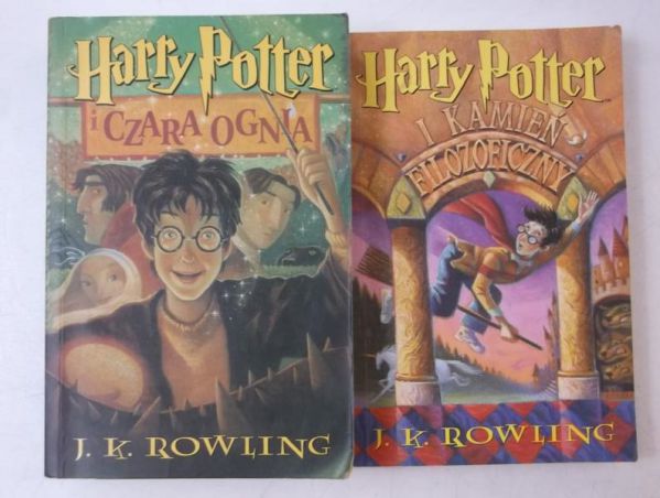 Harry Potter Czara Ognia/ Kamień Filozoficzny
