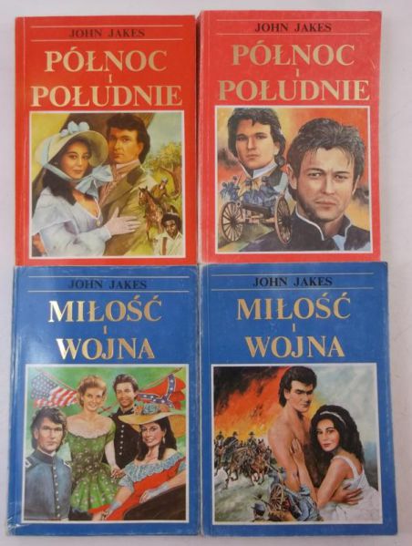 Jakes John - Północ południe / Miłość i wojna, 4 książki