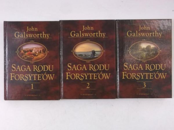 Galsworthy  John  -  Saga rodu Forsyte'ów, Tom I-III